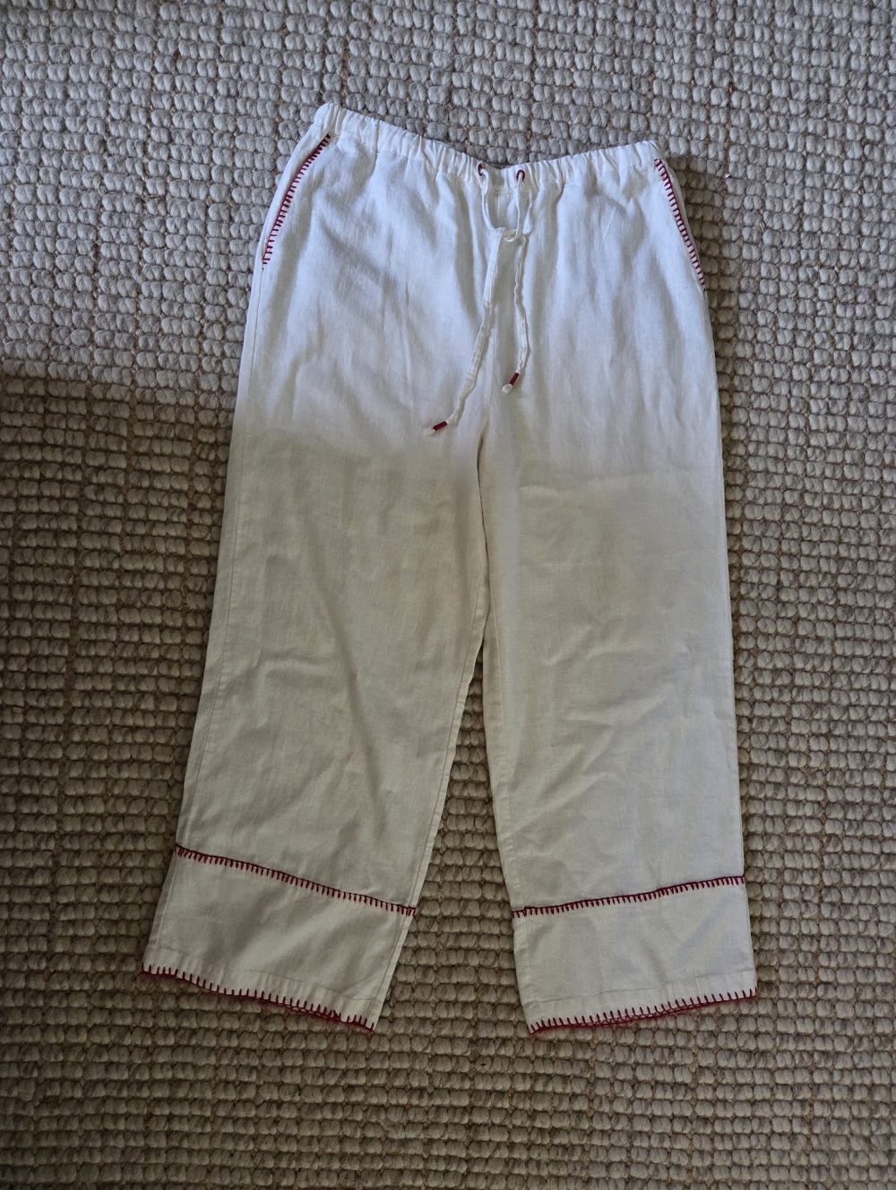 Calypso St. Barth Linen Blend Pants Size 10